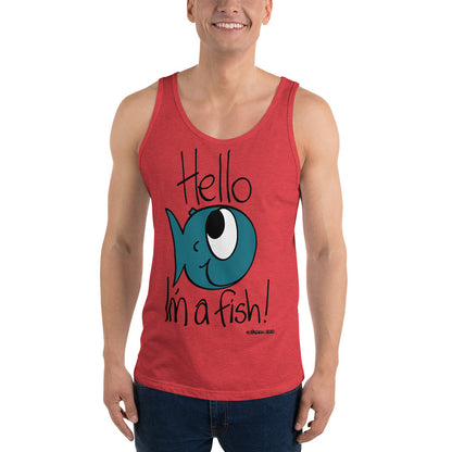 Hello, I'm a Fish! - Men's Tank Top