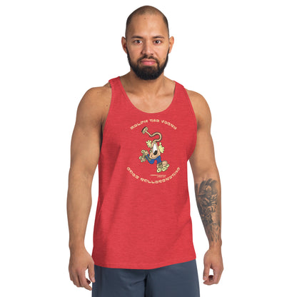 Ralph the Vacky goes Rollerskating - Men's Tank Top