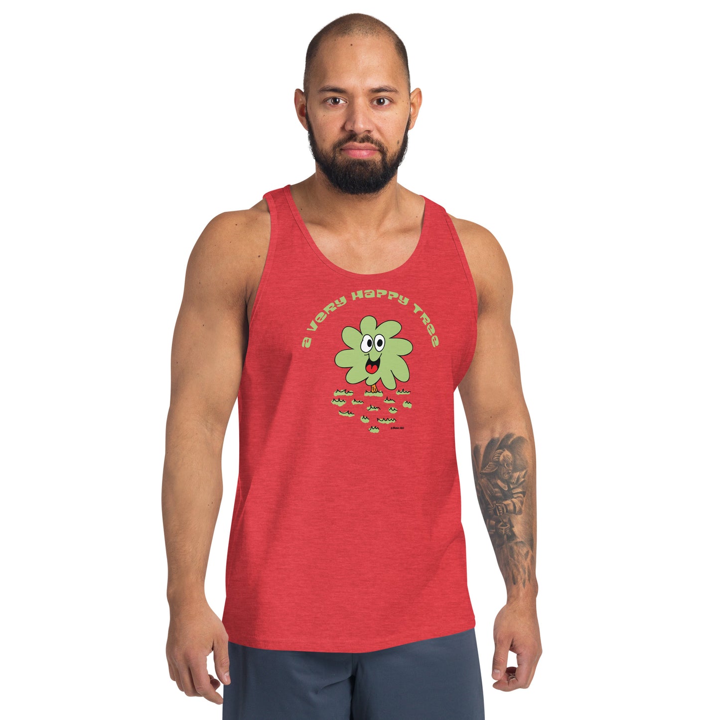 A very happy tree - Men's Tank Top