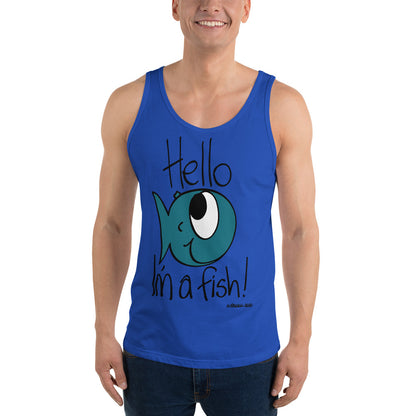 Hello, I'm a Fish! - Men's Tank Top