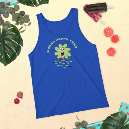 A very happy tree - Men's Tank Top