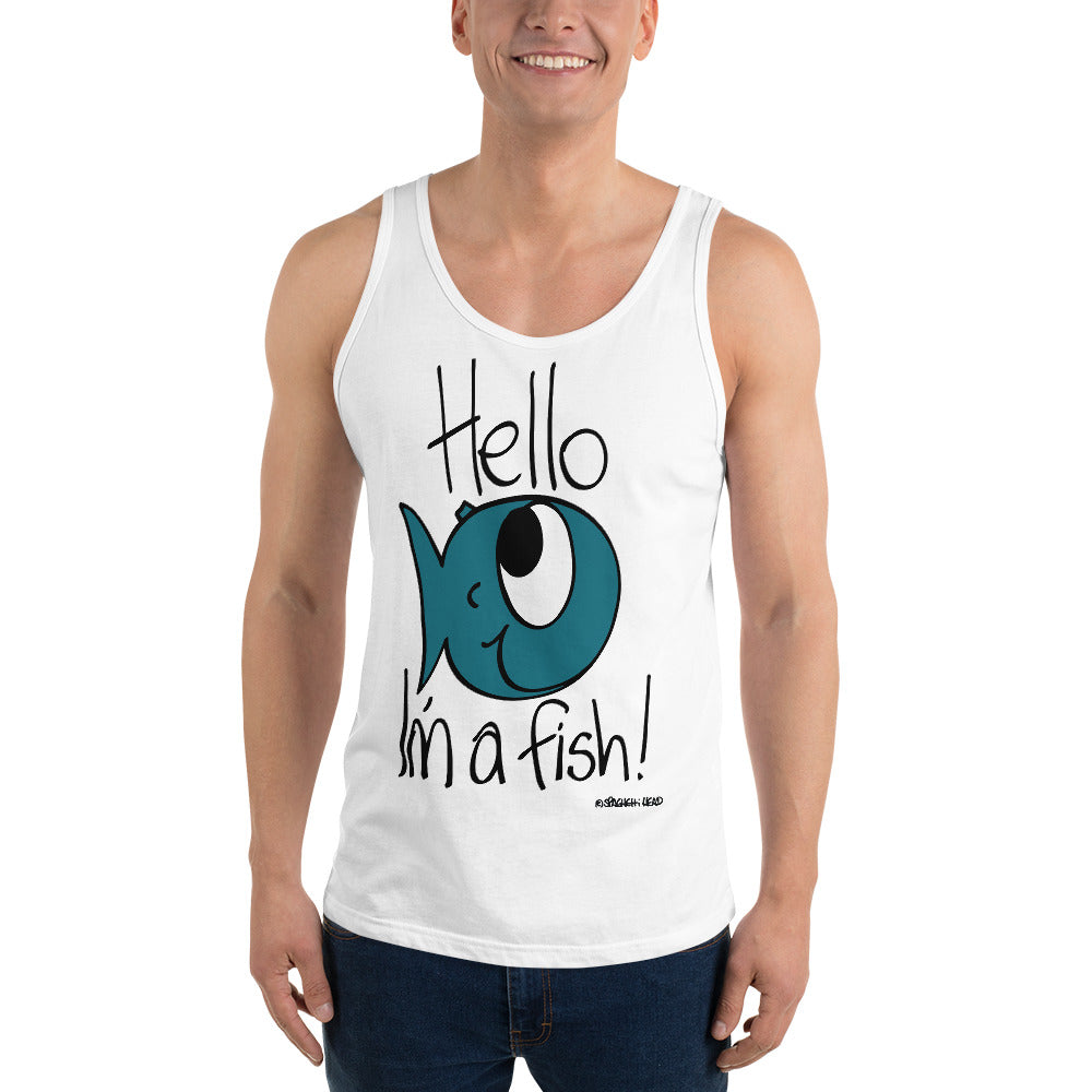 Hello, I'm a Fish! - Men's Tank Top