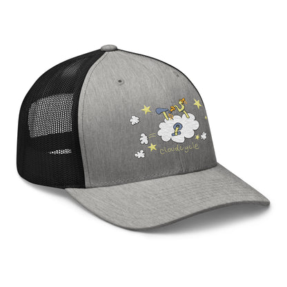 CloudCycle - Retro Trucker Cap - Embroidery