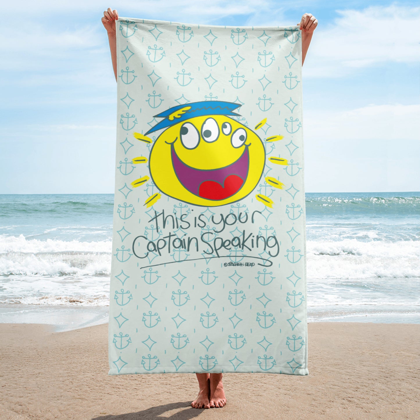 This is your Captain Speaking! - Towel (Beach & Bath)