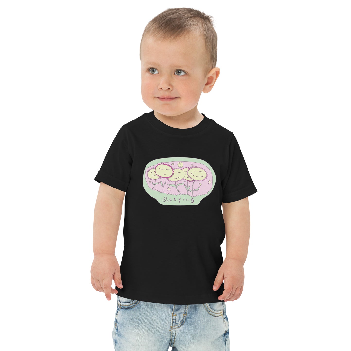 Sleeping - Toddler jersey t-shirt