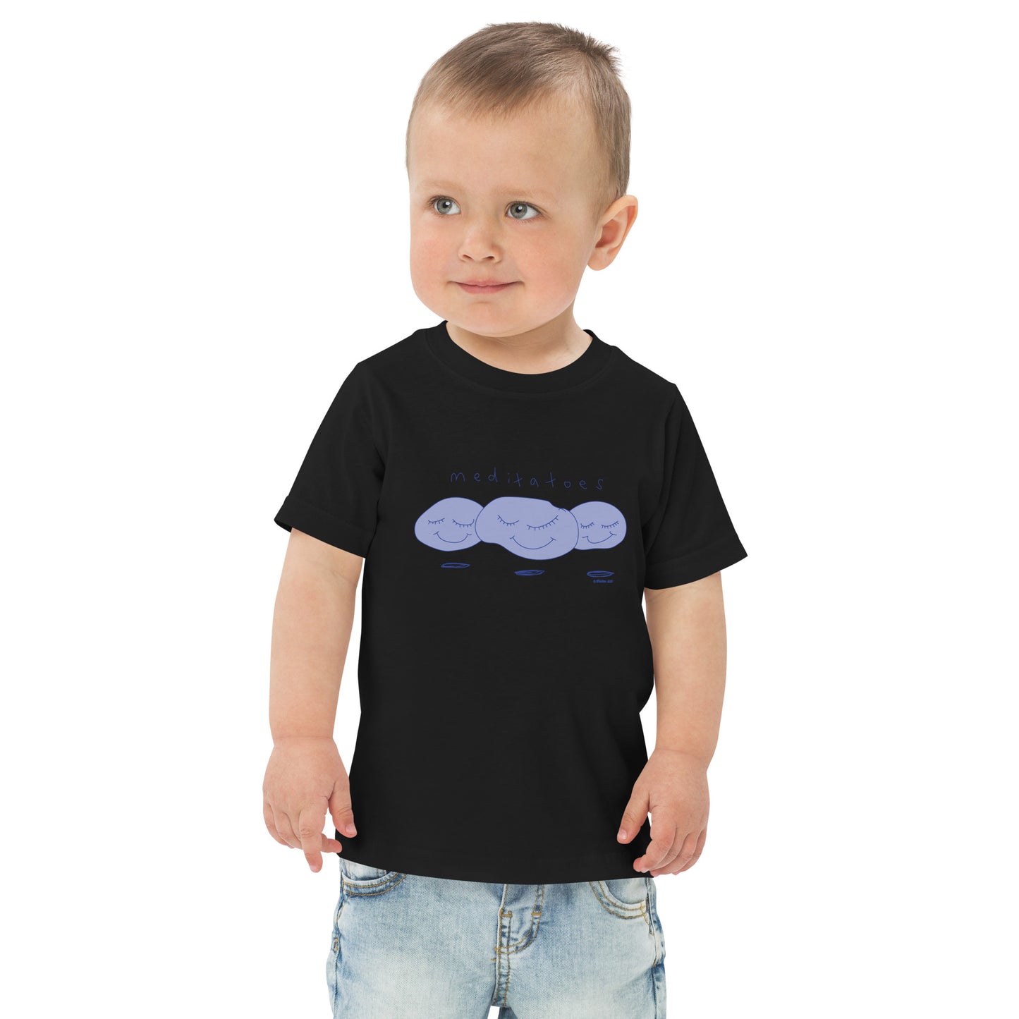 Meditatoes - Toddler jersey t-shirt