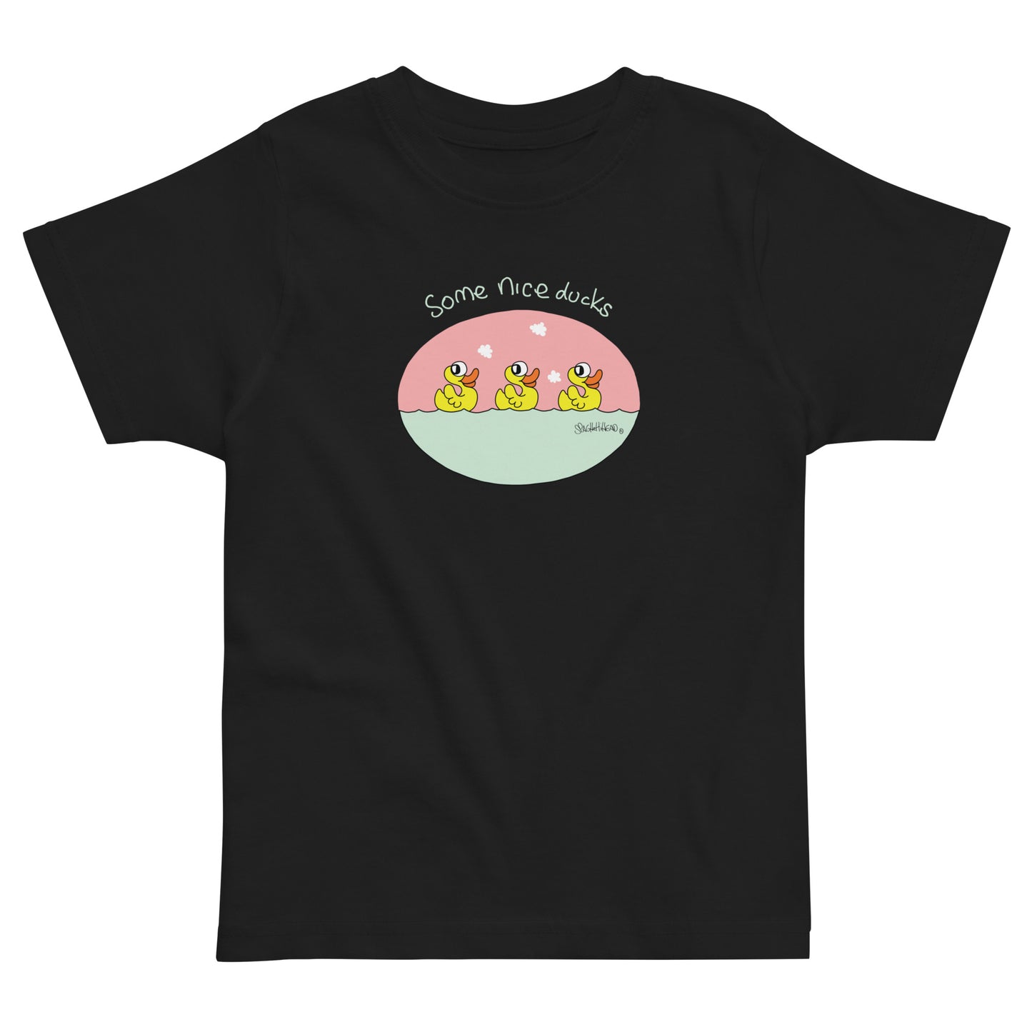 Some nice ducks - Toddler jersey t-shirt