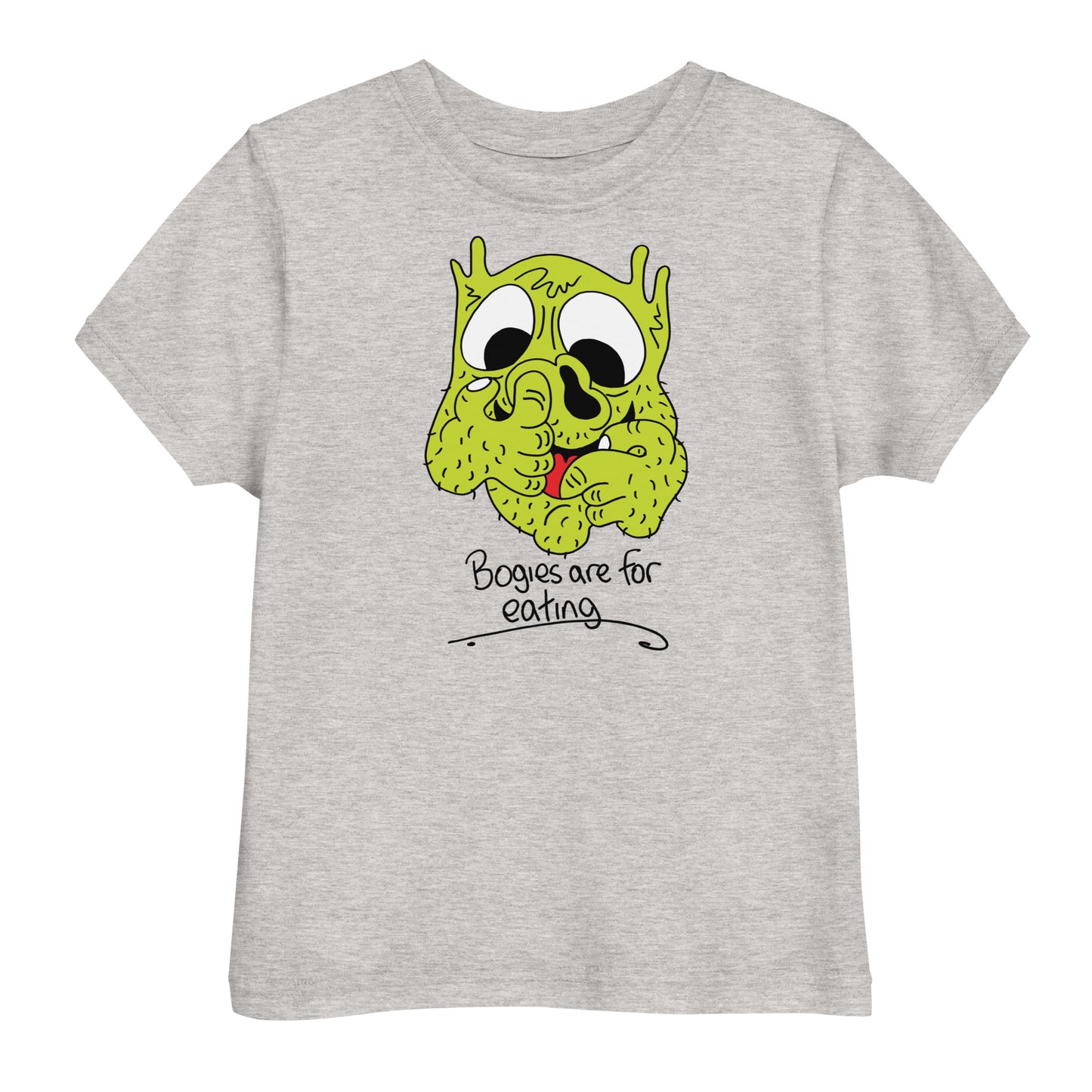 Bogies are for eating! - Toddler jersey t-shirt