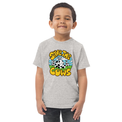 Save the Cows - Toddler jersey t-shirt