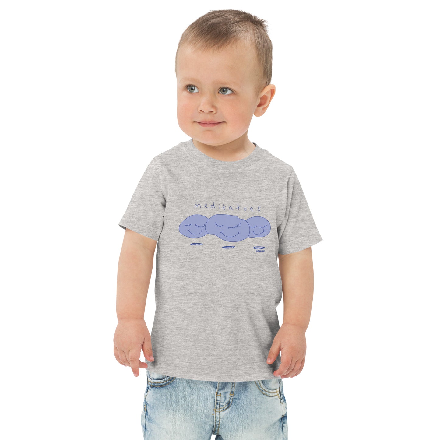 Meditatoes - Toddler jersey t-shirt