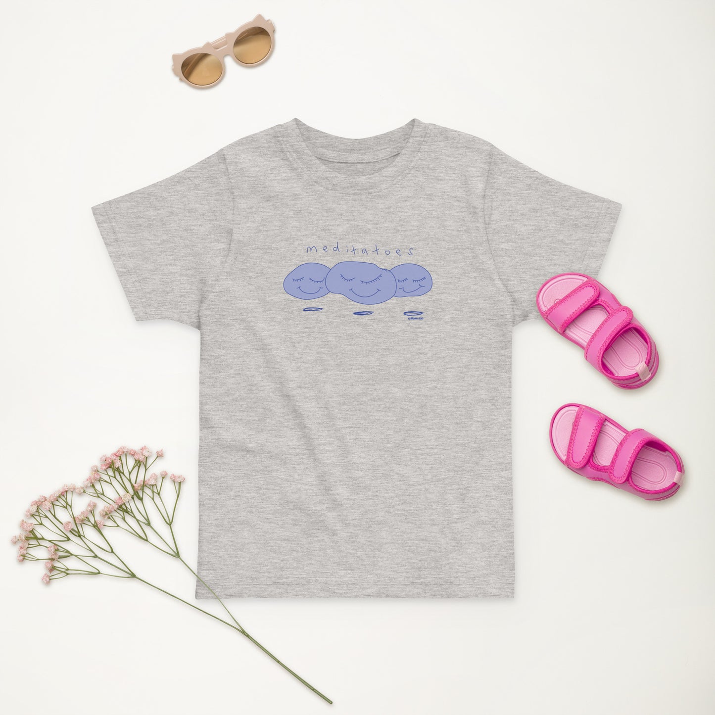 Meditatoes - Toddler jersey t-shirt