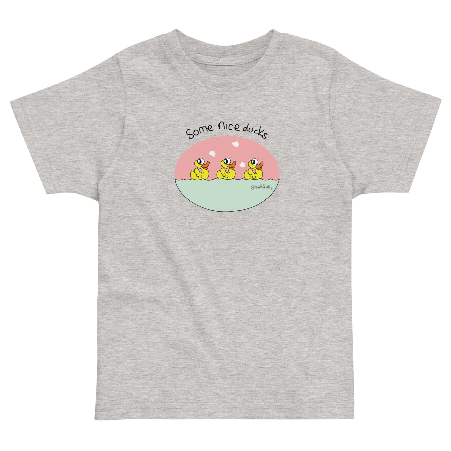 Some nice ducks - Toddler jersey t-shirt