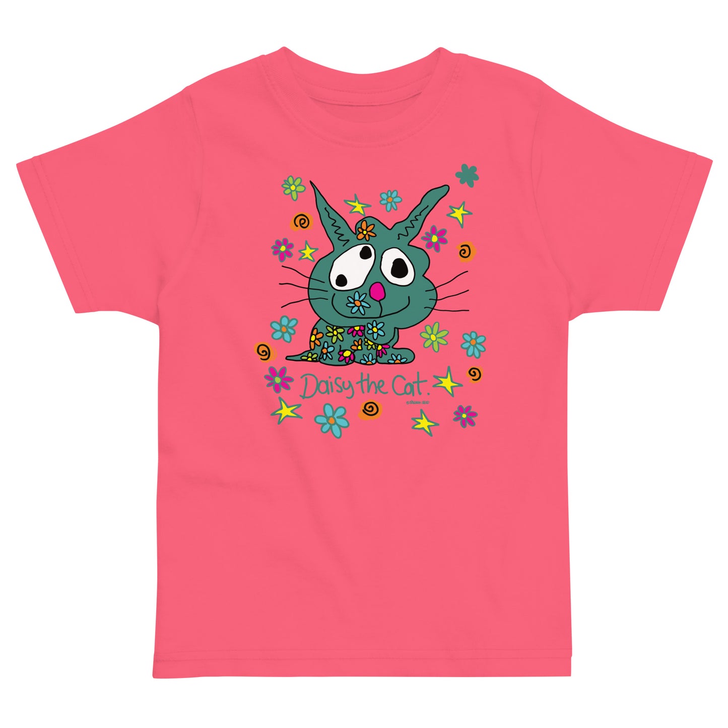 Daisy the Cat - Toddler jersey t-shirt