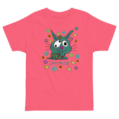 Daisy the Cat - Toddler jersey t-shirt