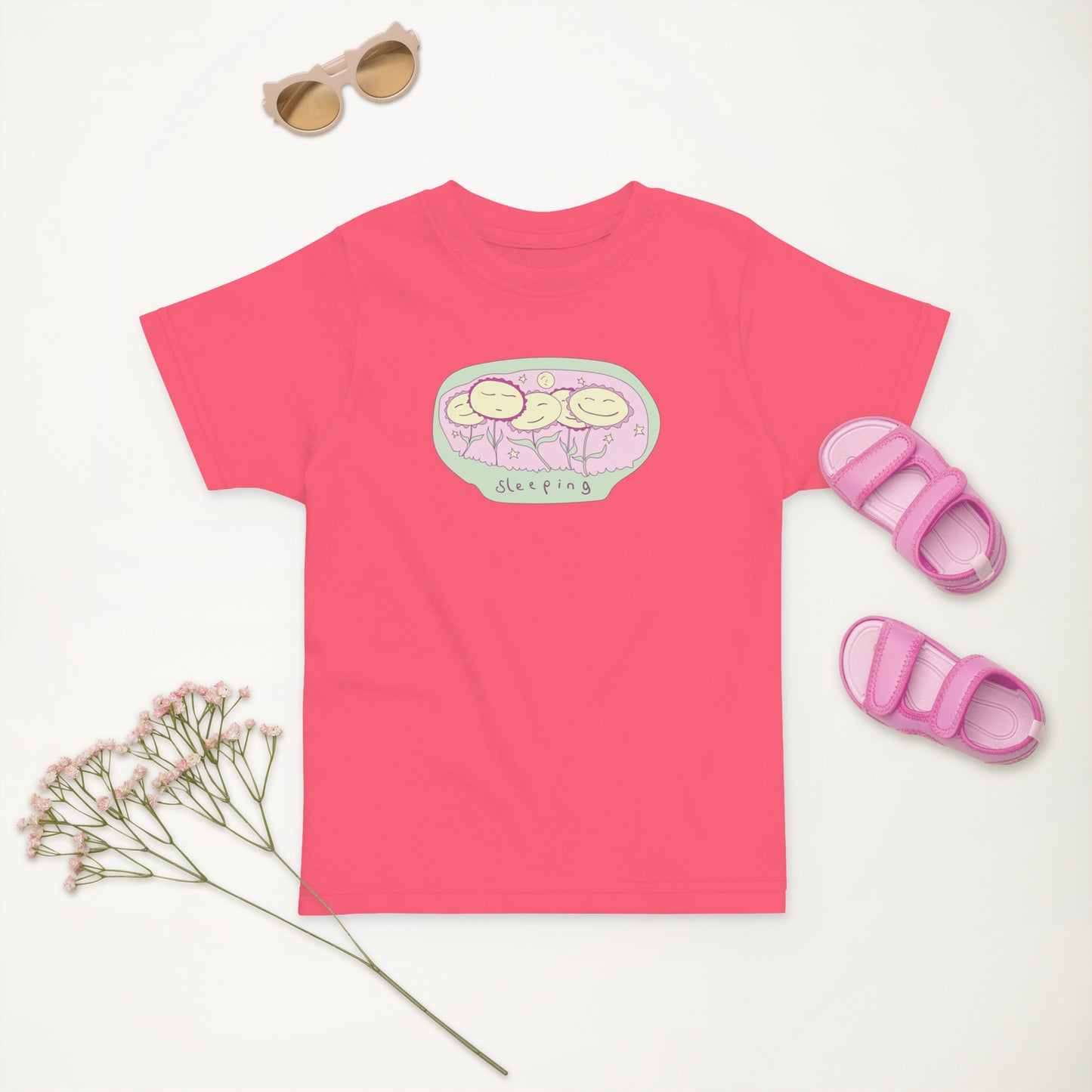 Sleeping - Toddler jersey t-shirt