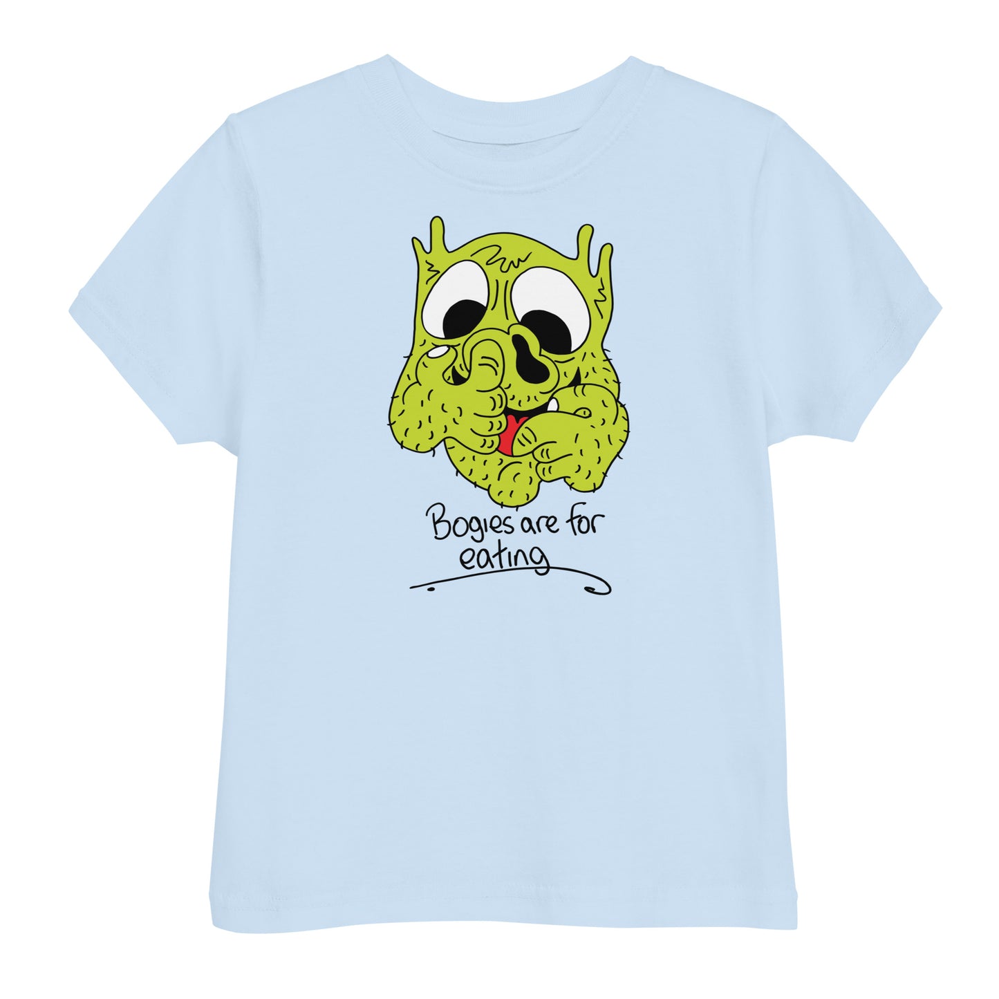 Bogies are for eating! - Toddler jersey t-shirt