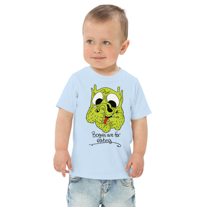 Bogies are for eating! - Toddler jersey t-shirt