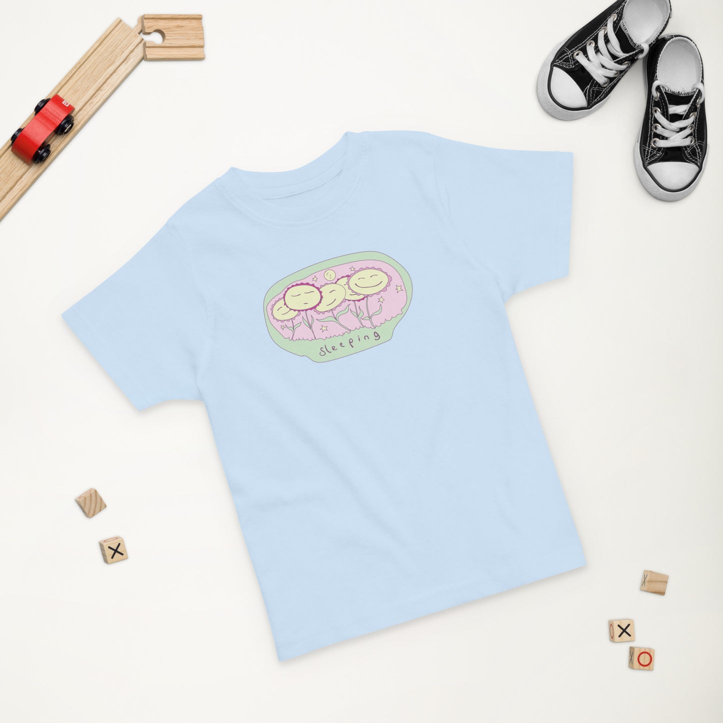 Sleeping - Toddler jersey t-shirt