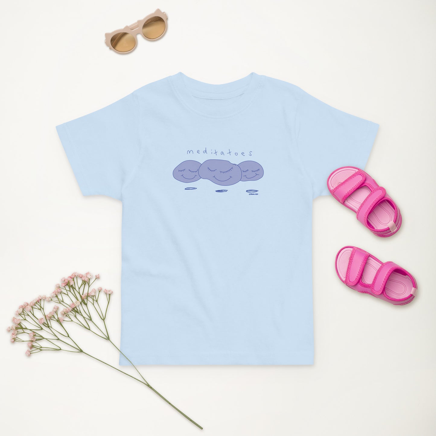 Meditatoes - Toddler jersey t-shirt