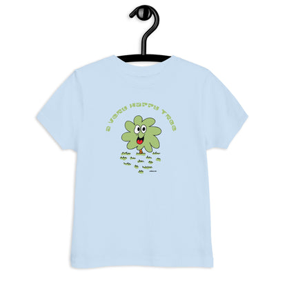 A very happy tree! - Toddler jersey t-shirt