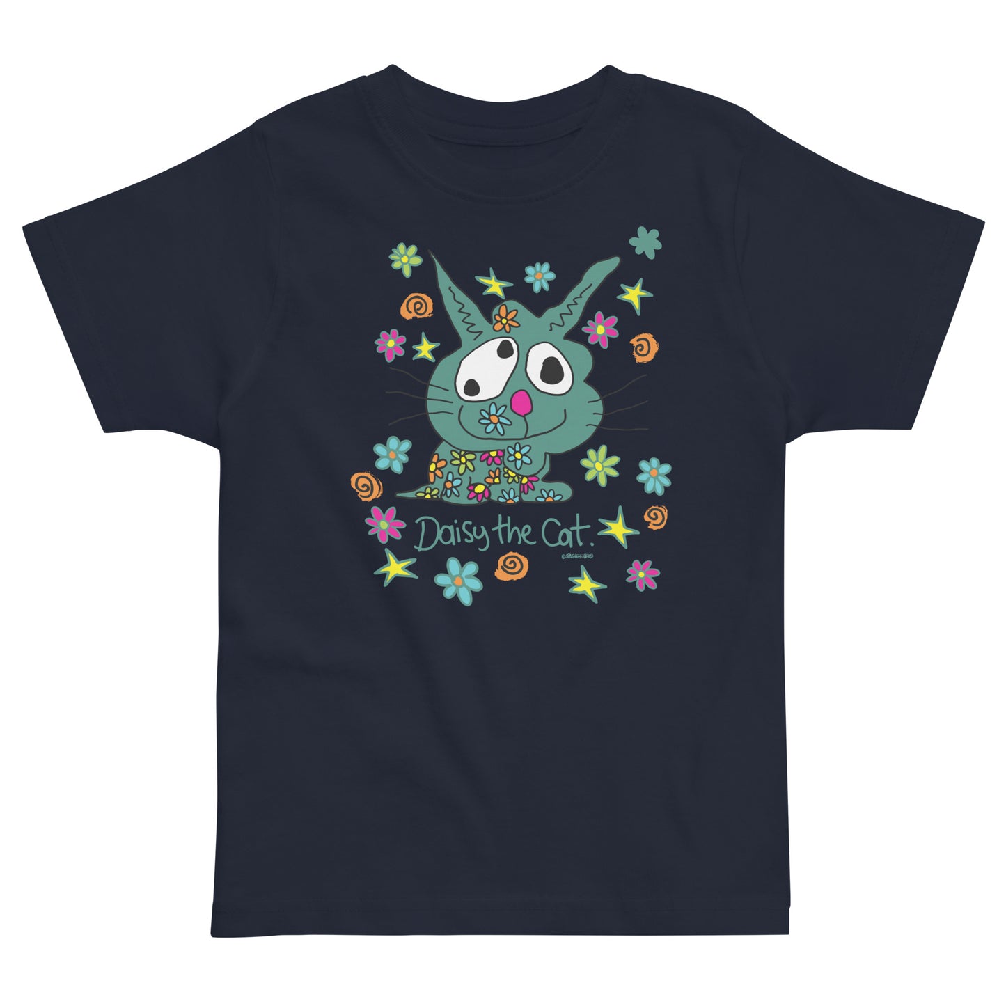 Daisy the Cat - Toddler jersey t-shirt