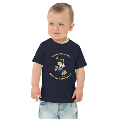 Ralph the Vacky goes rollerskating - Toddler jersey t-shirt