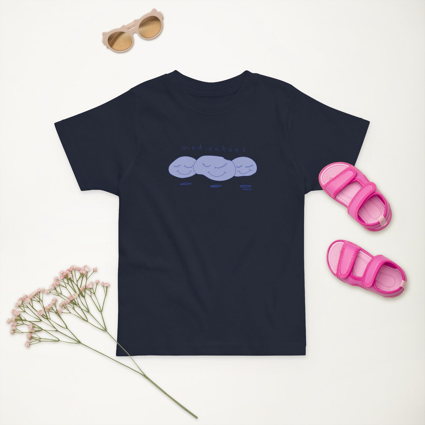 Meditatoes - Toddler jersey t-shirt