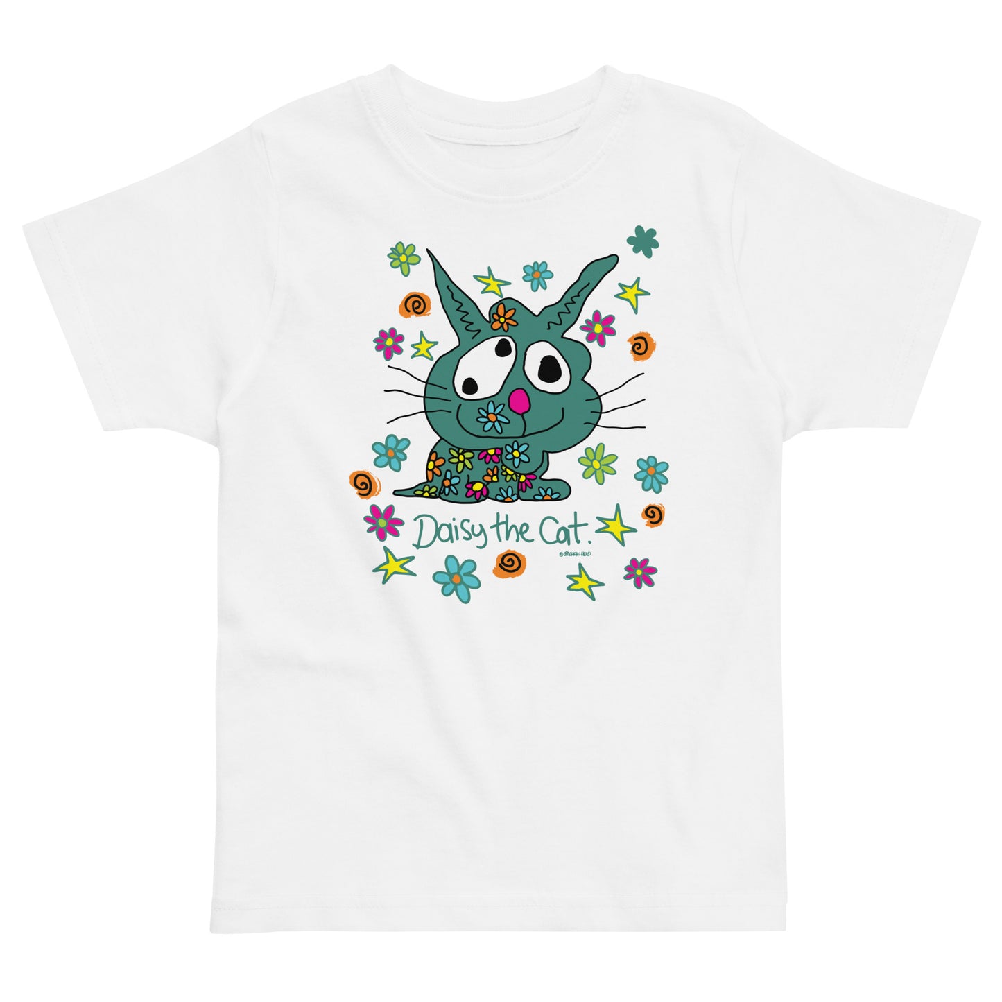 Daisy the Cat - Toddler jersey t-shirt