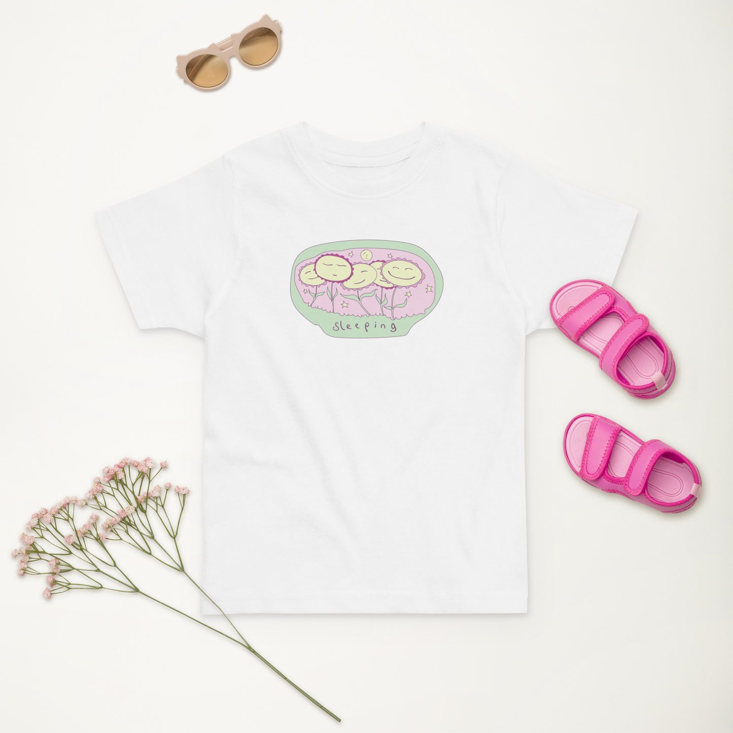 Sleeping - Toddler jersey t-shirt