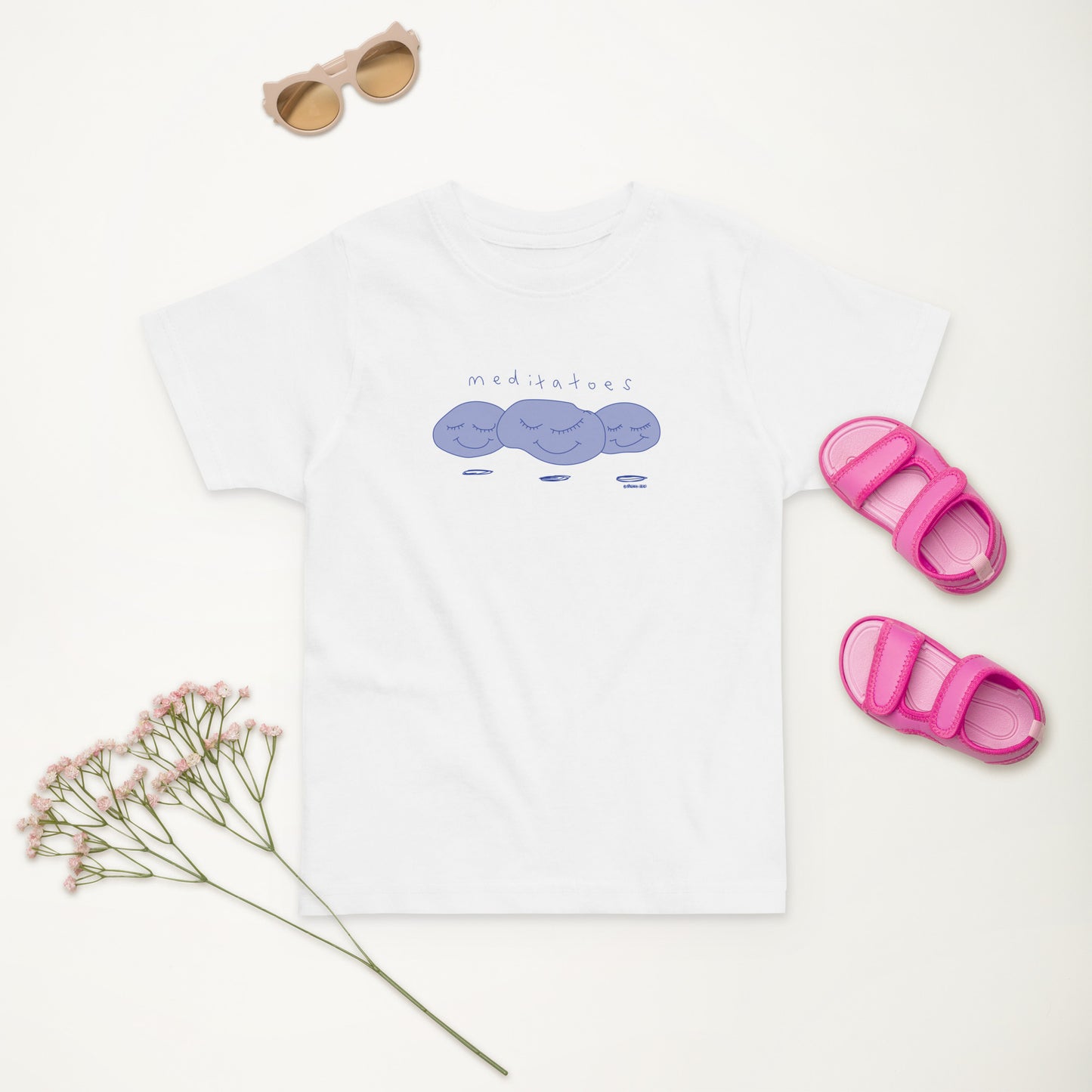 Meditatoes - Toddler jersey t-shirt