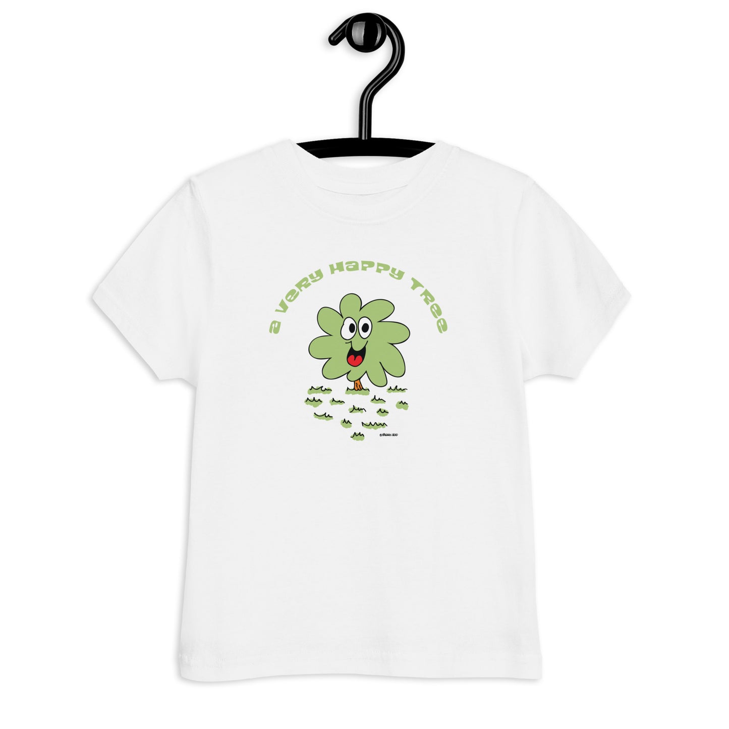 A very happy tree! - Toddler jersey t-shirt