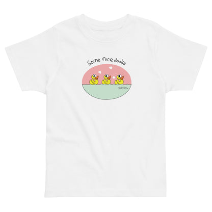 Some nice ducks - Toddler jersey t-shirt