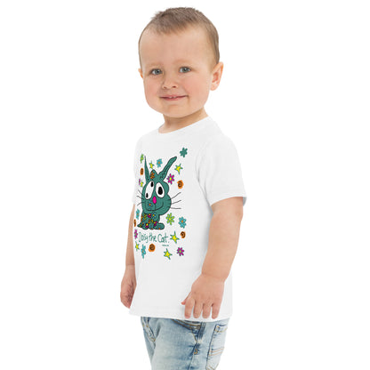 Daisy the Cat - Toddler jersey t-shirt