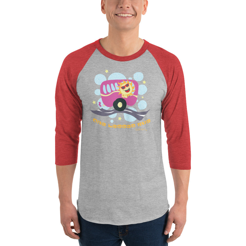 One legged bus - 3/4 sleeve raglan shirt