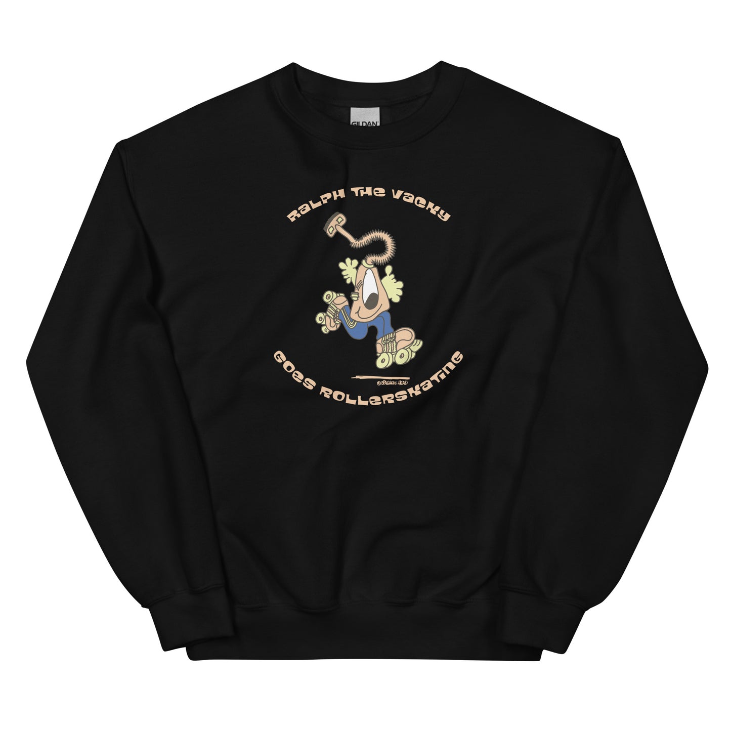 Ralph the Vacky goes Rollerskating - Womens Sweatshirt