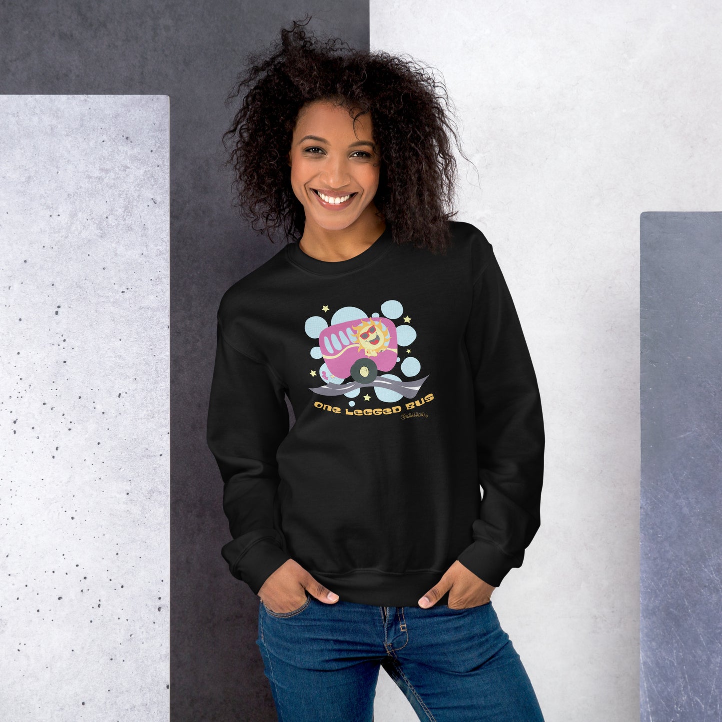 One Legged Bus - Womens Sweatshirt