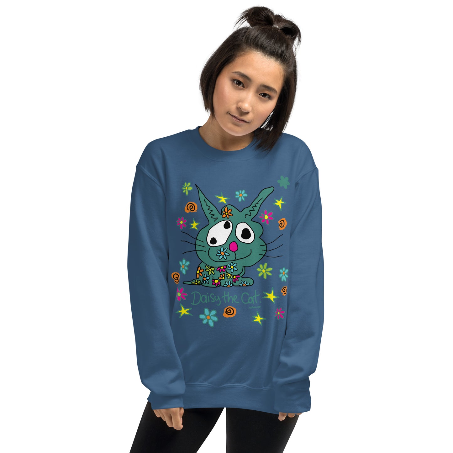 Daisy the Cat - Women's Sweatshirt