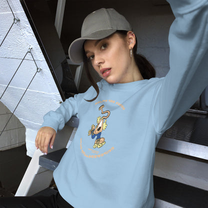 Ralph the Vacky goes Rollerskating - Womens Sweatshirt