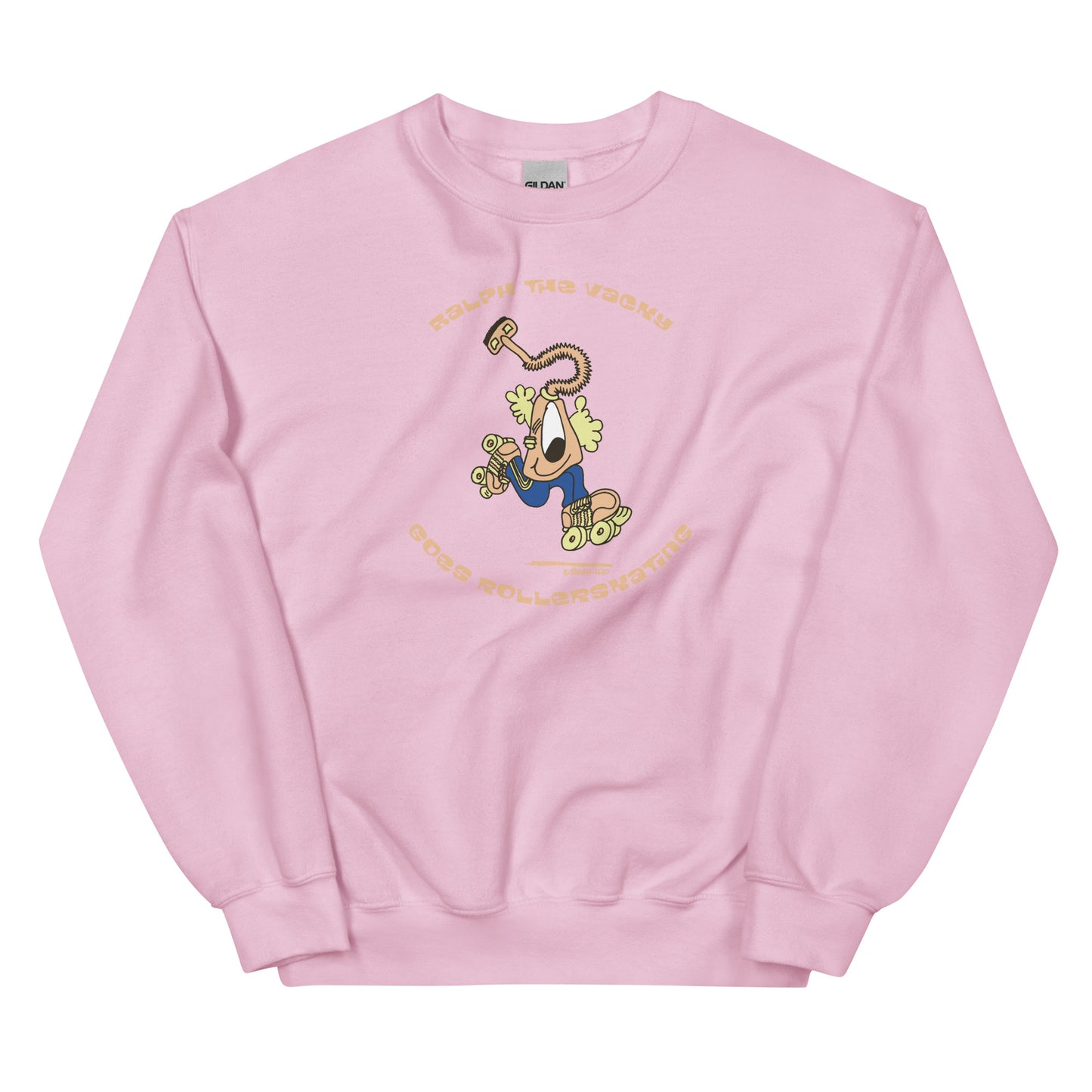 Ralph the Vacky goes Rollerskating - Womens Sweatshirt