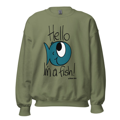 I'm a Fish! - Womens Sweatshirt