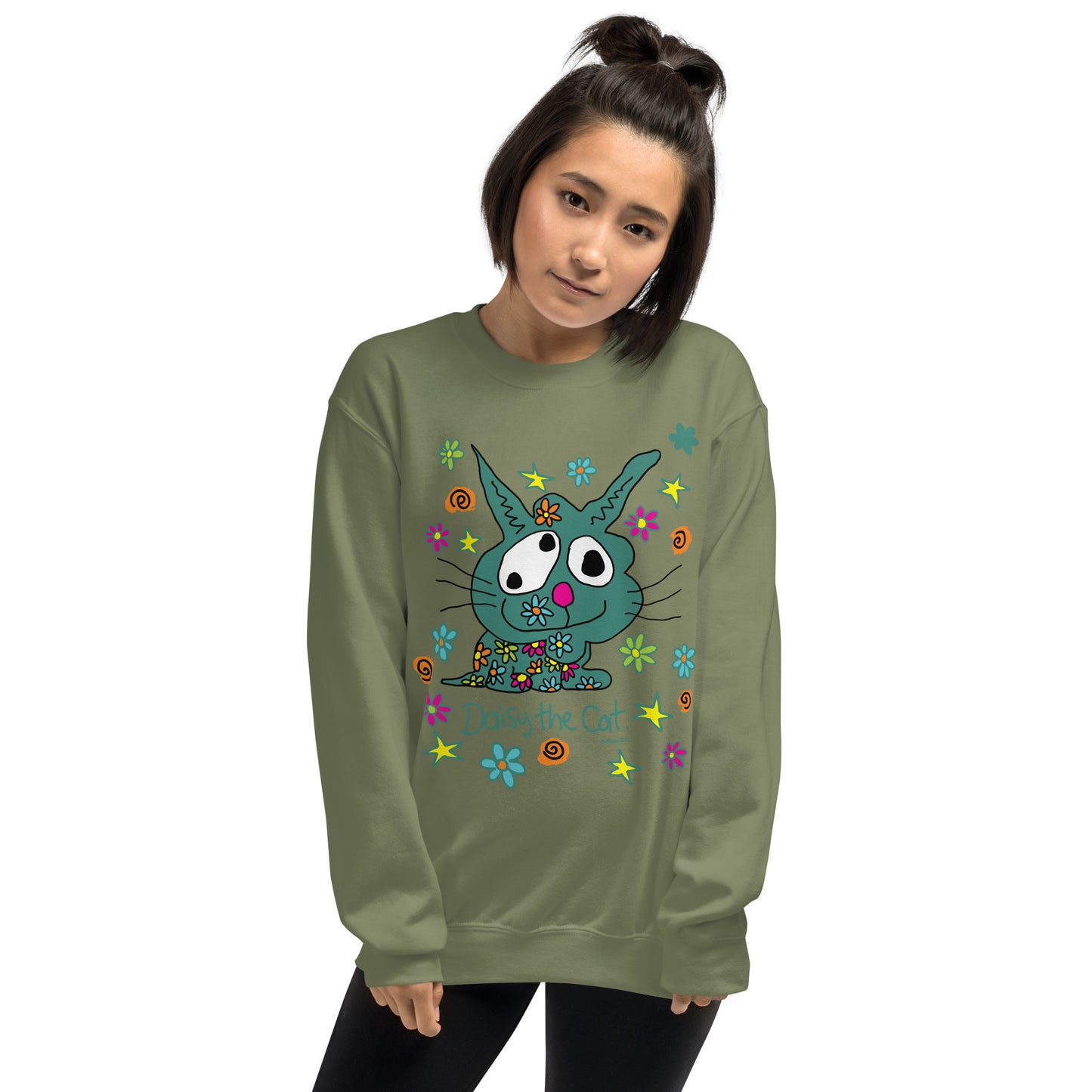 Daisy the Cat - Women's Sweatshirt