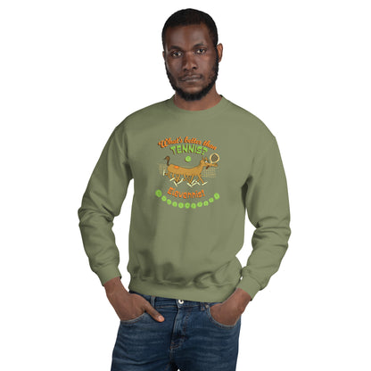 What's better than Tennis? - Men's Sweatshirt