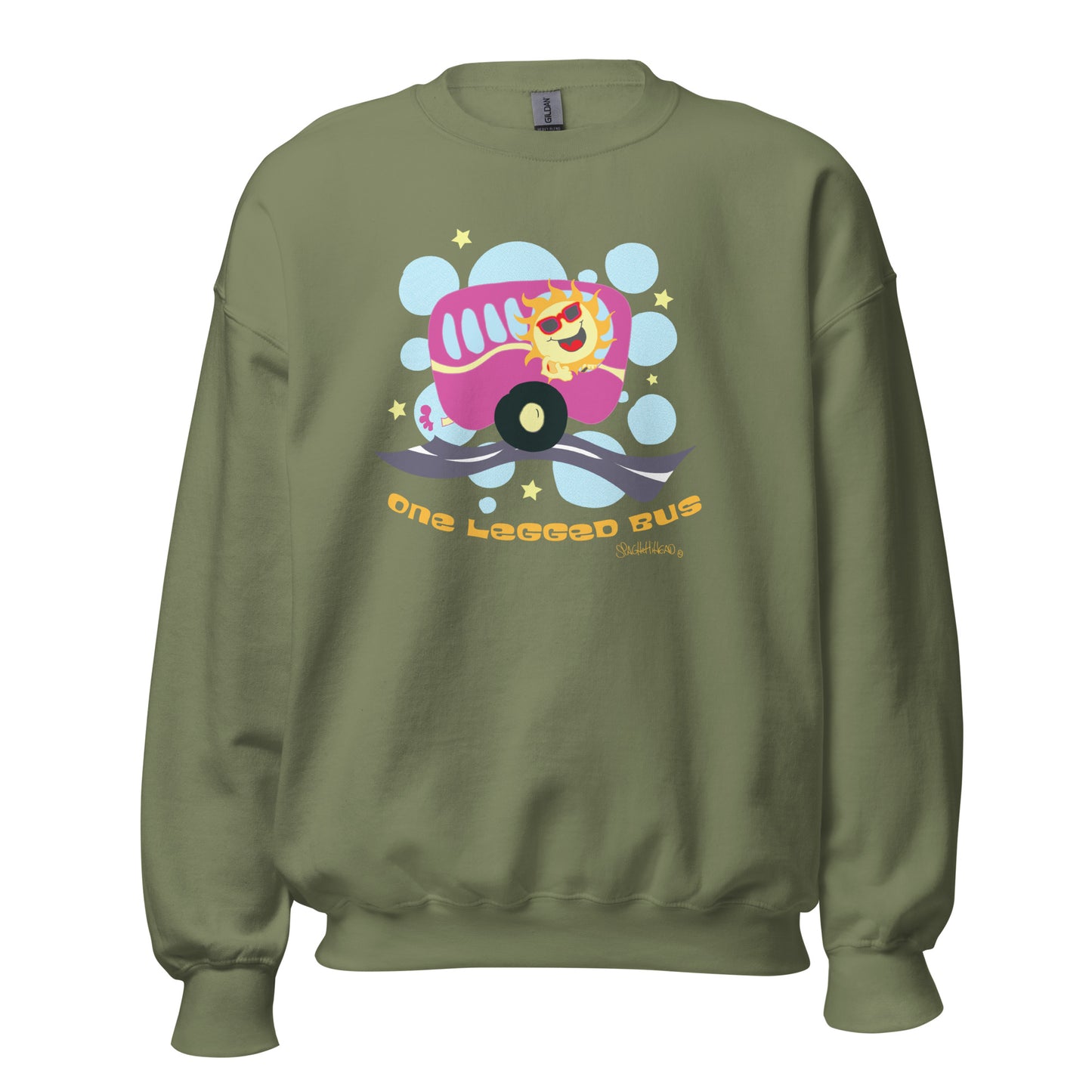 One Legged Bus - Womens Sweatshirt