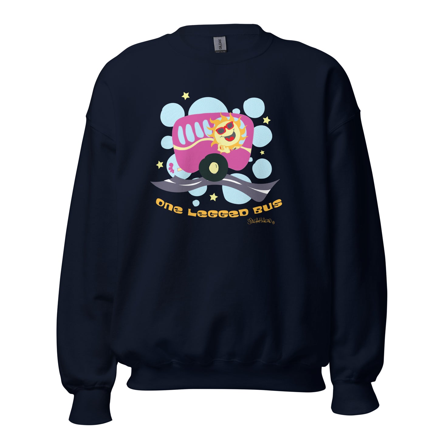 One Legged Bus - Womens Sweatshirt