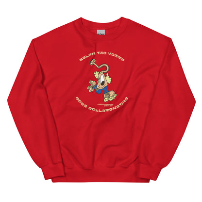 Ralph the Vacky goes Rollerskating - Womens Sweatshirt