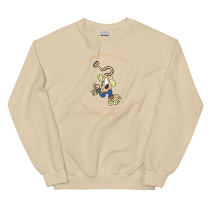 Ralph the Vacky goes Rollerskating - Womens Sweatshirt