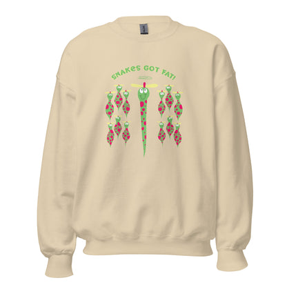 Snakes got Fat! - Women's Sweatshirt