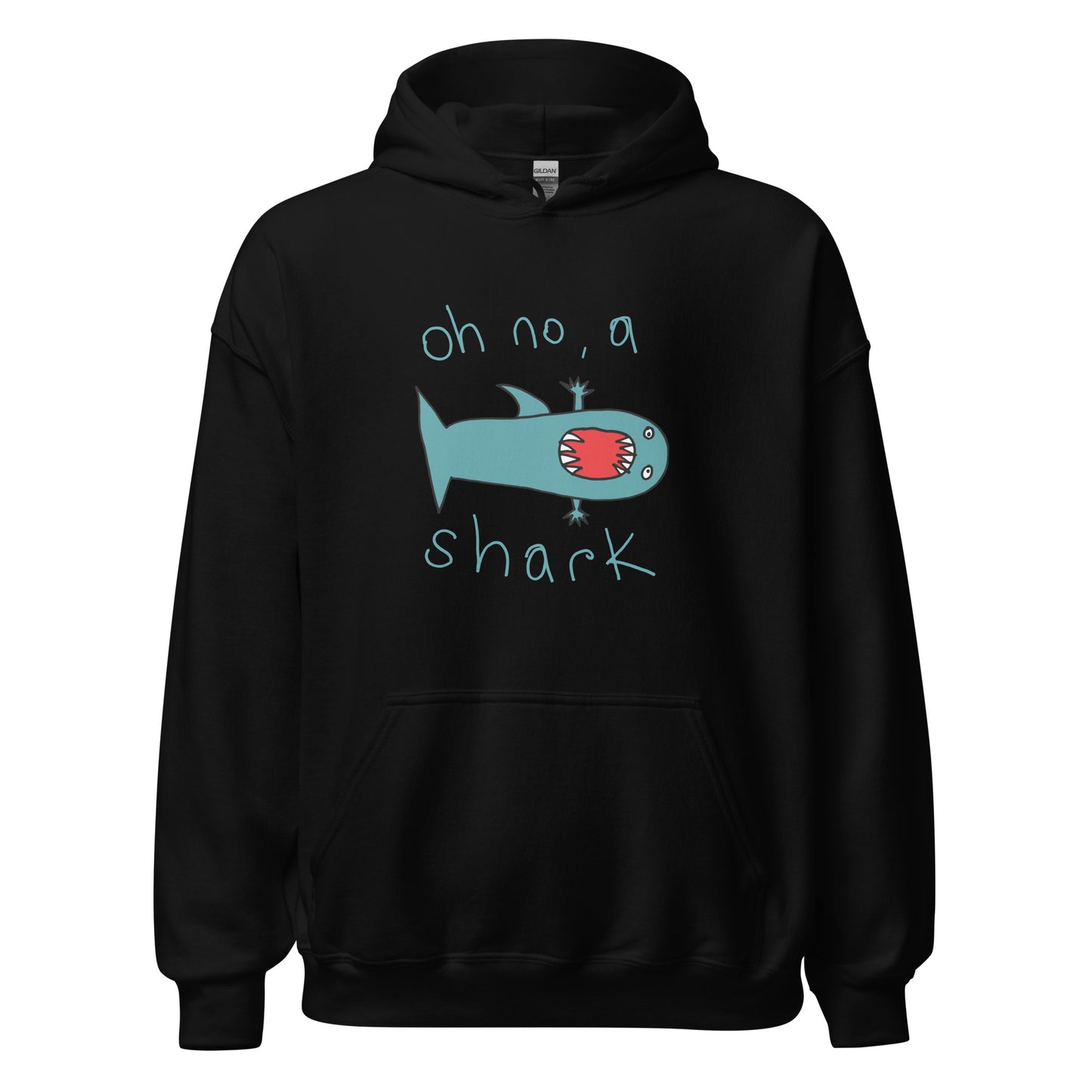 Oh no, a shark - Women's Hoodie