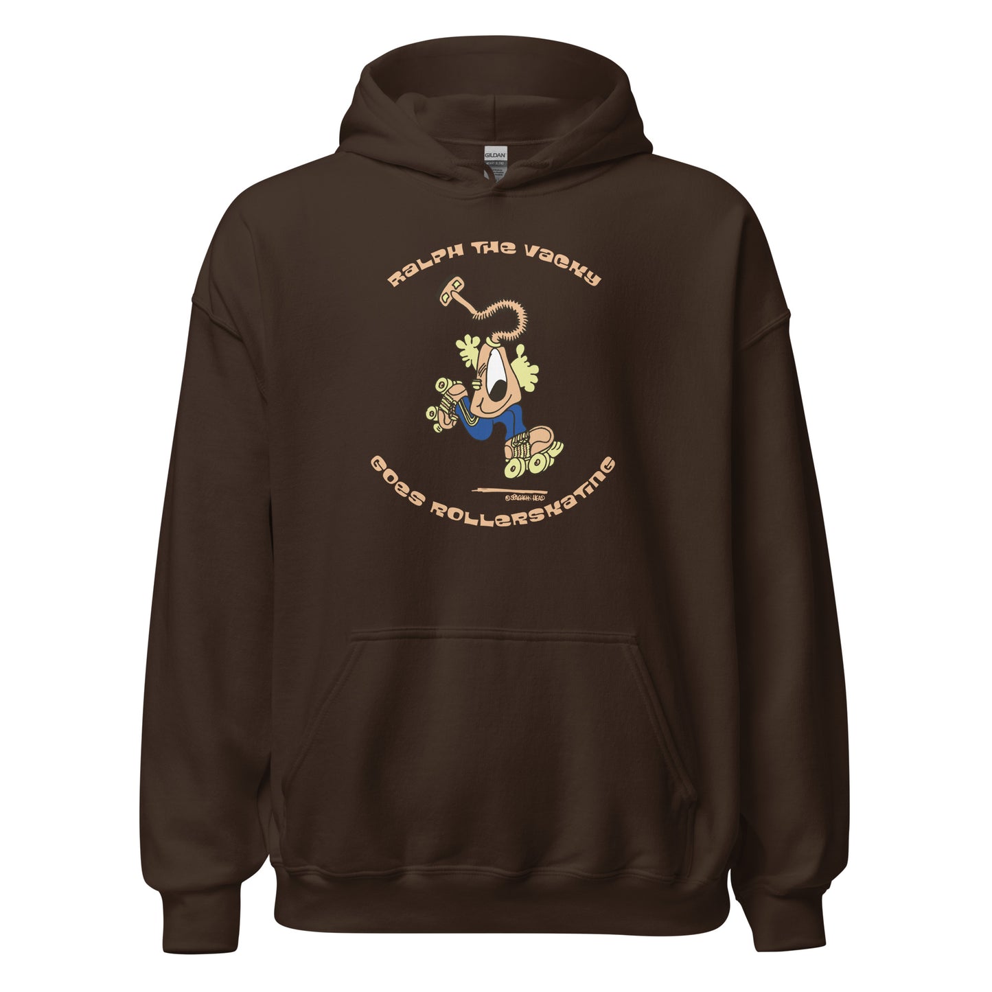 Ralph the Vacky goes rollerskating - Women's Hoodie