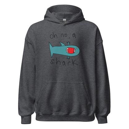 Oh no, a shark - Women's Hoodie